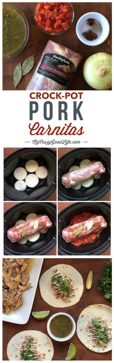 Crock Pot Pork Carnitas Recipe Crock Pot Pork Carnitas, Pork Carnitas Recipe, Crock Pot Pork, Pork Carnitas Slow Cooker, Carnitas Recipe, Paleo Crockpot, Pork Carnitas, Crockpot Pork, Crockpot Dishes