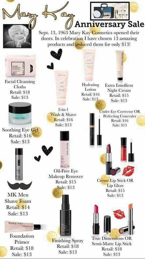 Mary Kay Anniversary Sale Ideas, Mary Kay Anniversary, Mary Kay Flyers, Mary Kay Sale, Mary Kay Christmas, Mary Kay Inc, Skincare Sets, Sales Ideas, Mary Kay Marketing