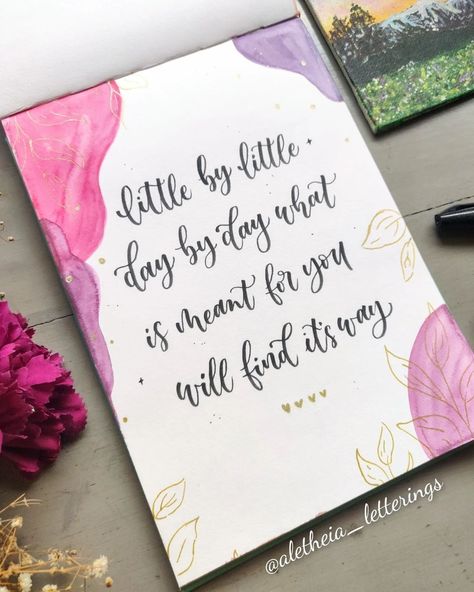 Journal Words Hand Lettering, Quotes With Calligraphy, Thoughts In Calligraphy, Calligraphy Art Ideas, Calligraphy Thoughts, Pen Art Mandala, Quotes For Journal, Creative Calligraphy Art, 2024 Calligraphy