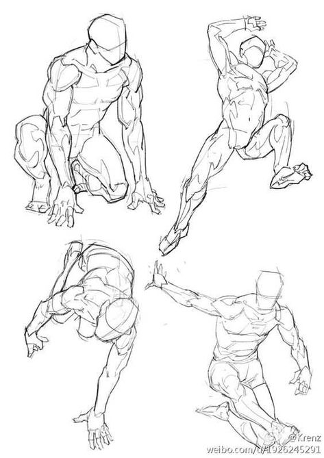 Massive ultimate art reference and tutorial dump! - Imgur Male Figure Drawing, Výtvarné Reference, Human Figure Drawing, Anatomy Poses, 캐릭터 드로잉, 인물 드로잉, Anatomy Drawing, Poses References, Figure Drawing Reference