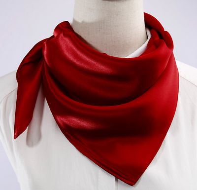 Fabric: 100%silk. Color:like picture ( Color hues may differ slightly from digital picture). We provide three month warranty for our products. Silk Scarf Outfit, Red Silk Scarf, Red Shawl, Red Accessories, Red Bandana, Red Scarves, Scarf Women, Square Scarf, Wine Red