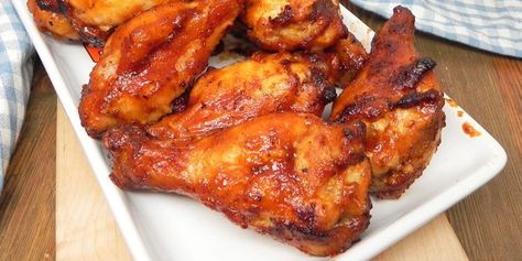 Air Fryer Barbeque Chicken, Drummies Recipes, Chicken Drummies Recipes, Chicken Drummies, Chicken Receipts, Air Fryer Bbq Chicken, Barbeque Chicken, Crispy Beef, Fry Chicken