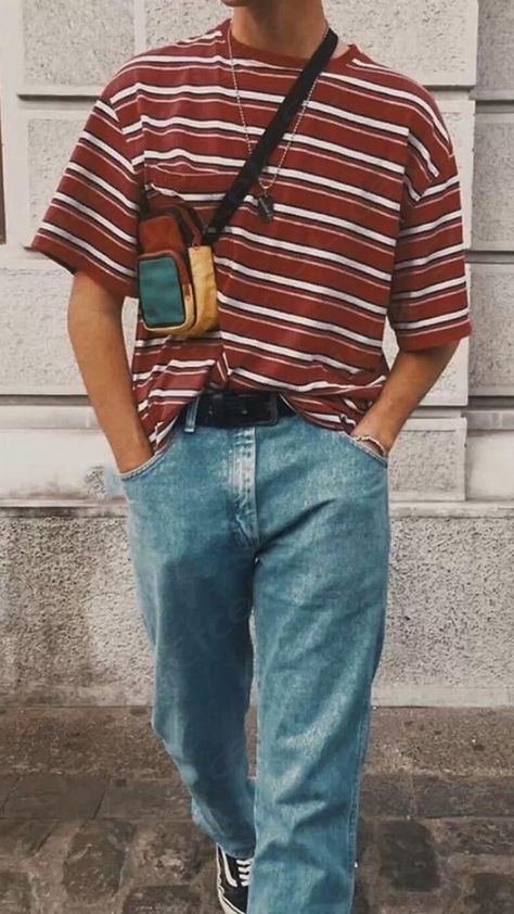 Indie Fashion Men, Indie Outfits Men, Vintage Outfits Men, 90s Fashion Men, Style Indie, Grunge 90s, Mens Trendy Outfits, Mens Outfit Inspiration, Mens Fashion Streetwear