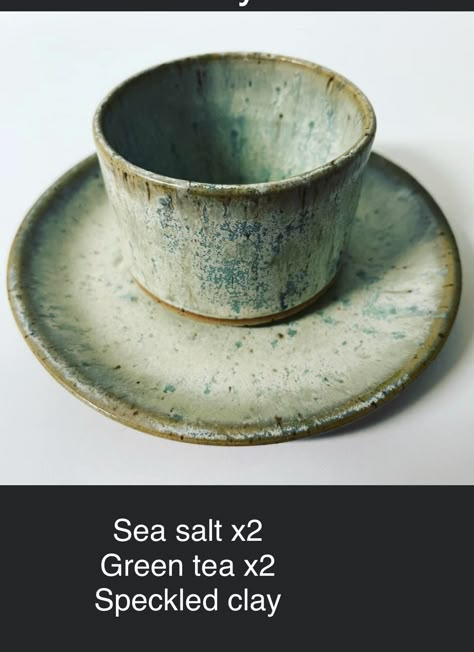 Green Tea Mayco Glaze, Mayco Green Tea Glaze Combinations, Mayco Sea Salt Glaze Combinations, Mayco Glaze Combos, Light Sepia Glaze Combinations, Sea Salt Glaze Combinations, Green Tea Glaze Combinations, Green Glaze Combinations, Mayco Combinations