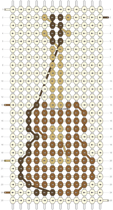 Guitar Bracelet Pattern, Guitar Friendship Bracelet Pattern, Guitar Alpha Pattern, Alpha Bracelet Pattern, Diamond Friendship Bracelet, Pola Macrame, Diy Bracelets With String, Making Friendship Bracelets, String Bracelet Patterns