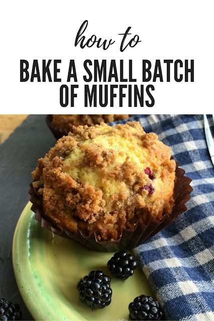 How to bake a small batch of muffins Leftover Muffins, Cinnamon Streusel Muffins, Batch Recipes, Recipe For 1, Bircher Muesli, Small Batch Baking, Fruit Fruit, Vegetarian Breakfast Recipes, Muffin Mix