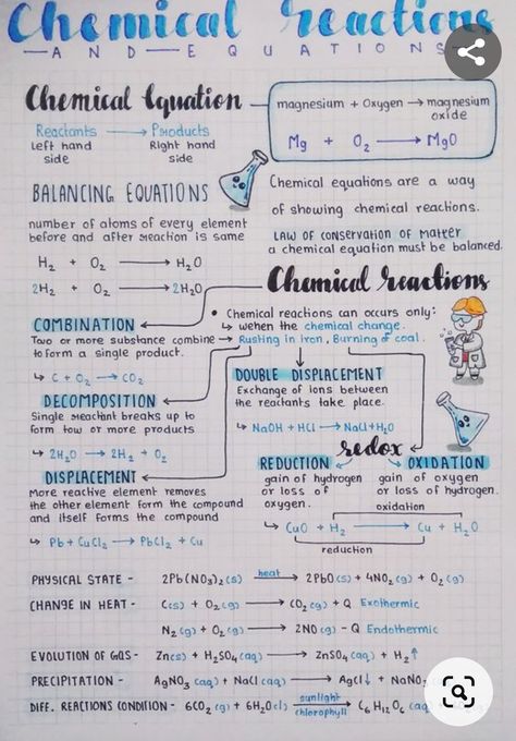 A Level Notes, Balancing Equations Chemistry, Equations Notes, Chemistry Revision, Biochemistry Notes, Gcse Chemistry, Science Revision, Chemistry Study Guide, Notes Life