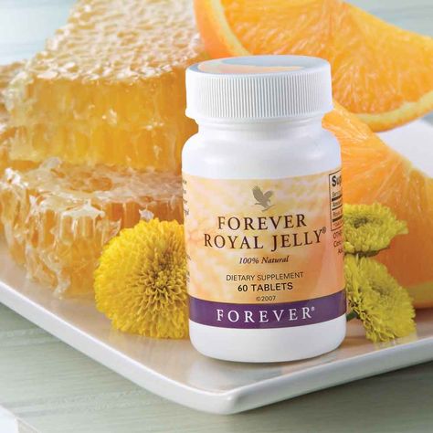 FOREVER ROYAL JELLY  36.80 euro Forever Royal Jelly, Forever Products, Forever Business, Forever Aloe, Forever Living, Royal Jelly, Forever Living Products, Sleepless Nights, How To Increase Energy