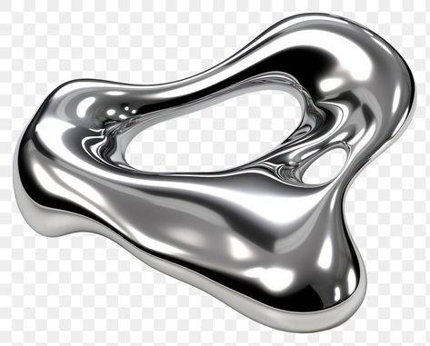 Item With White Background, Abstract 3d Shapes, Liquid Metal Aesthetic, Shiny White Background, Chrome Png, Diesel Metallic, Metallic Aesthetic, Chrome Aesthetic, Silver Png