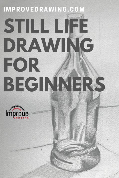 Still Life Drawing Ideas, Charcoal Drawing For Beginners, Easy Still Life, Easy Still Life Drawing, Still Life Sketch, Beginner Drawing Lessons, Improve Drawings, Drawing Ideas For Beginners, Improve Life