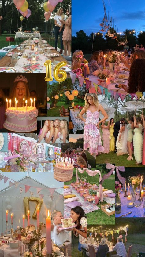 Sweet 16 Summer, 14th Birthday Party Ideas, Sweet Sixteen Birthday Party Ideas, Sweet 16 Themes, Backyard Birthday Parties, Carpet Outfits, Backyard Birthday, Cute Birthday Ideas, Birthday Dinner Party