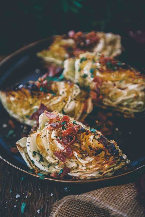 Smoked Cabbage Recipes, Smoked Stuffed Cabbage, Smoked Cabbage In Smoker, Cabbage With Smoked Turkey, Bbq Cabbage, Smoked Side Dishes, Bacon Wrapped Cabbage, Smoked Cabbage, Grilled Cabbage Wedges