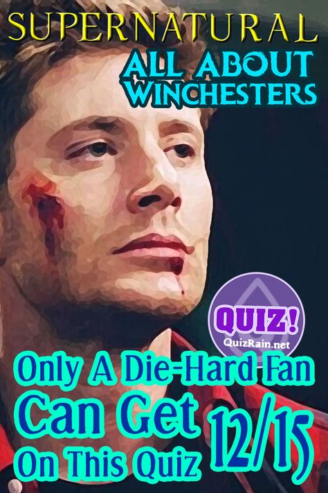 Supernatural Quiz, Supernatural Quizzes, Winchester Brother, Sam And Dean, Supernatural Jensen, Supernatural Pictures, Winchester Supernatural, Father John, Supernatural Dean