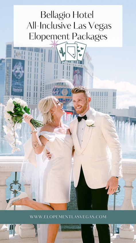 Get ready for a mesmerizing experience as you exchange your vows in front of the world-famous Bellagio fountains in Las Vegas. As the fountains soar and sway, you'll be immersed in a moment of pure magic. Your love story will be elevated to new heights as you say "I do" amidst the beauty and grandeur of this iconic Las Vegas landmark. Are you ready to say your vows and let the fountains serenade your love? Let's make it unforgettable! #BellagioFountainsWedding #bellagiowedding #lasvegaswedding Bellagio Wedding Vegas, Vegas Wedding Aesthetic, Las Vegas Vow Renewal, Bellagio Wedding, Las Vegas Wedding Ideas, Vegas Elopement Ideas, Vegas Wedding Ideas, Four Seasons Las Vegas, Cheap Wedding Cakes