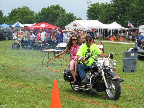 Grand River Rally 2010.. the games bikers play Rodeo Games, Rally Games, Biker Party, Biker Rallies, Bike Rally, The Games, Biker Girl, Work Ideas, Party Games