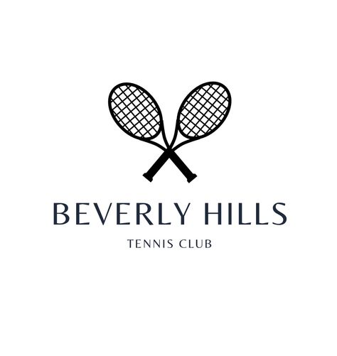 Beverly Hills Tennis Club T Shirt Design Tennis Club Design, Tennis Club Aesthetic, Tennis Logo Design, Palm Springs Tennis Club, Tennis Club Logo, Tennis Court Design, Tennis Ideas, Ball Event, Tennis Logo