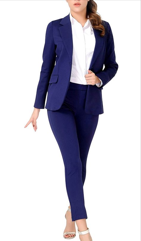 Prom Pants, Pant Suit Set, Pant Suits, Woman Suit Fashion, Pantsuits For Women, Suit Women, Blazer Set, Classic Suit, Yoga Postures