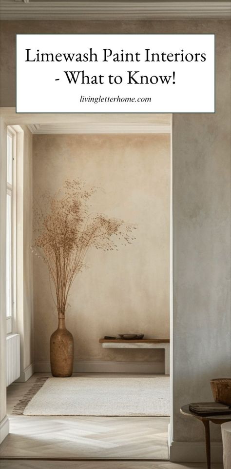 Are you considering painting your interior walls with Limewash? If so, this post is here to help you determine what their is to know about painting walls limewash. Wondering how to apply limewash paint? This post covers that, too! Learn how to create limewash on the interiors of your home. It's the latest trend and I know you're going to love it! Paint For Walls, Lime Wash Walls, Limewash Walls, Lime Wash, Wash Painting, Accent Wall Ideas, Limewash Paint, Painting Walls, Washing Walls