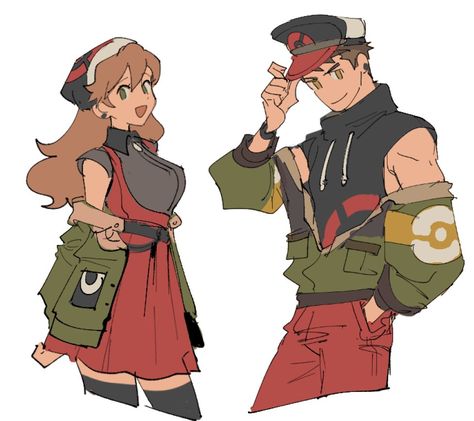 Pokemon Trainer Inspired Outfits, Pokemon Trainer Clothes, Pokemon Trainer Design, Pokemon Trainer Outfit Ideas, Pokemon Outfits Ideas, Pokemon Trainer Oc Character Design, Pokemon Character Design, Pokemon Oc Trainer, Pokemon Clothing