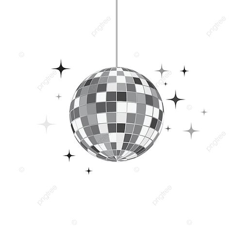 Disco Ball White Background, Drawn Disco Ball, Disco Ball Template, Disco Ball Illustration Graphic Design, Mirrorball Illustration, Disco Ball Graphic Design, Disco Ball Outline, Mirror Ball Drawing, Disco Balls Aesthetic