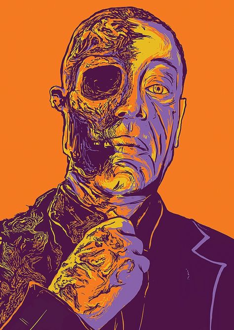 Gus Fring  by Musketon Gus Fring, Breaking Bad, Tattoos