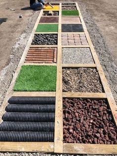 Creating Our Barefoot Sensory Path and the Importance of Outdoor Play Outdoor Learning Spaces, Outdoor Play Spaces, Outdoor Play Areas, Outside Play, Sensory Garden, Kids Outdoor Play, Outdoor Play Area, Playground Ideas, Natural Playground