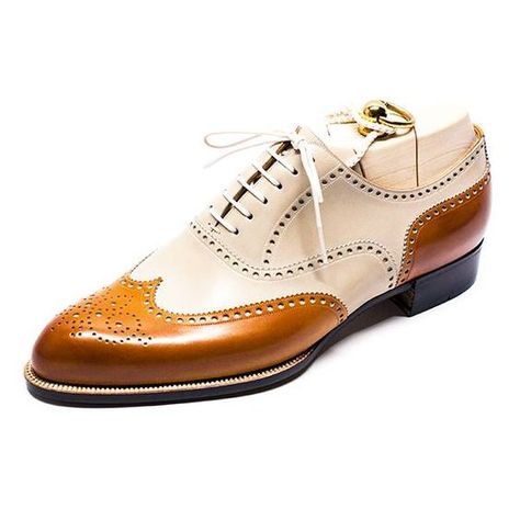 Two Tone Shoes, Spectator Shoes, Don Pedro, Quality Leather Boots, Custom Design Shoes, Best Shoes For Men, Tan Shoes, Oxford Shoes Men, Leather Dress Shoes