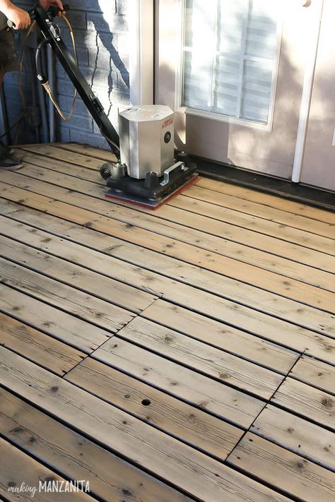 Sanding A Deck, Deck Refinishing, Deck Maintenance, Deck Restoration, Deck Repair, Deck Makeover, Wooden Deck, Deck Paint, Staining Deck