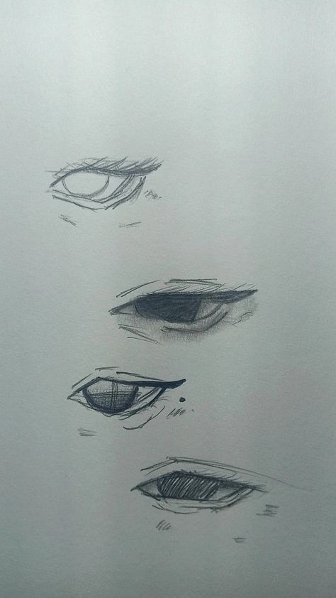 How To Draw Tired Eyes, Tired Eyes Draw, Tired Eyes Sketch, Milk Man, Korean Anime, Eye Sketch, Boy Drawing, Male Eyes, Kpop Drawings