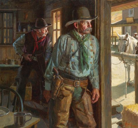 Morgan Weistling (@weistling) • Instagram photos and videos Morgan Weistling, Davy Crockett, Western Artwork, Western Artist, Western Paintings, Western Life, West Art, Cowboy Art, Figurative Artists