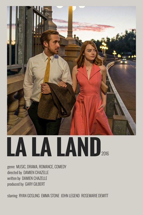 Lala Land Poster Minimalist, La La Land Polaroid Poster, Lalaland Movie Poster, La La Land Minimalist Poster, Lala Land Movie Poster, Romance Film Poster, Much Ado About Nothing Poster, Lalaland Poster, Lala Land Poster