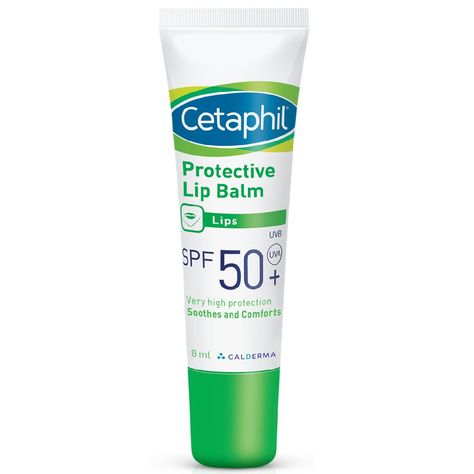 Cetaphil Protective Lip balm SPF 50 Lip Balm Spf 50, Seragam Sd, Happy Apartment, Cetaphil Moisturizer, Kids Lip Balm, Lip Balm With Spf, School Purse, Lip Sunscreen, Hair Care Oils