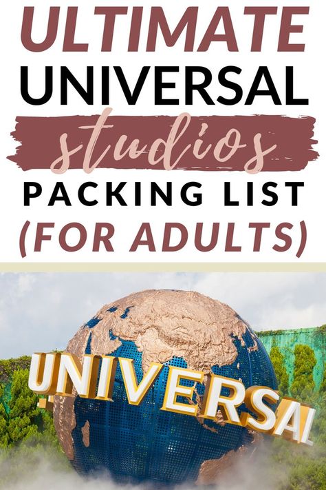 Ultimate Universal Studios Packing List for Adults Universal Harry Potter Orlando, Universal Studios Orlando Planning, Universal Hollywood, Harry Potter Universal Studios, Orlando Parks, Travel Capsule Wardrobe, Travel Capsule, Universal Orlando Resort, Universal Studios Orlando