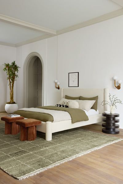 Modern Upholstered Beds, Sarah Sherman, Sarah Sherman Samuel, Bed Design Modern, غرفة ملابس, Lulu And Georgia, Modern Bed, My New Room, 인테리어 디자인