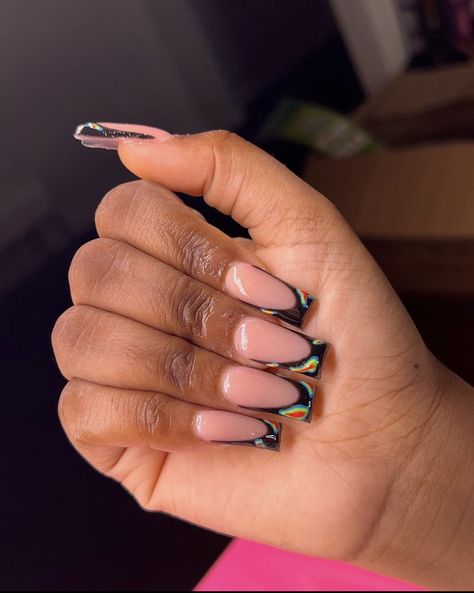 Thermal Nails, Nails Yellow, Hard Nails, Drip Nails, Colored Acrylic Nails, Girly Acrylic Nails, Work Nails, French Tip Acrylic Nails, Simple Acrylic Nails