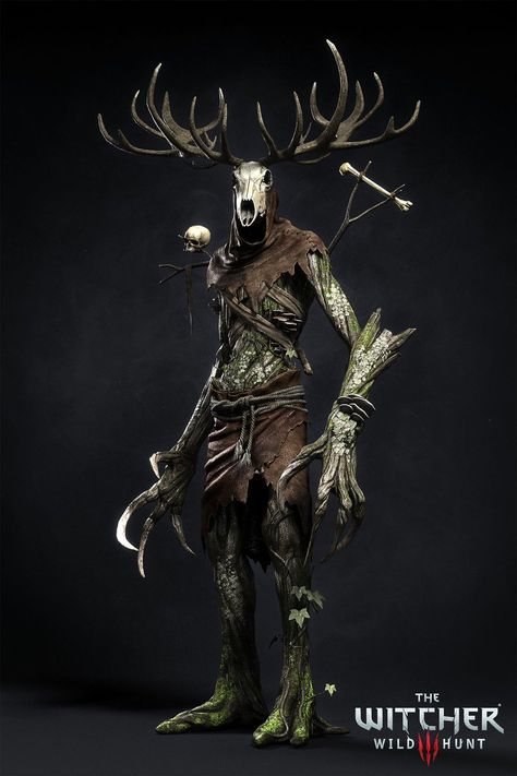 Wendigo Costume, Witcher Tattoo, Witcher Monsters, The Witcher Wild Hunt, Witcher Art, Character Artist, Witcher 3 Wild Hunt, Armadura Medieval, Idee Cosplay