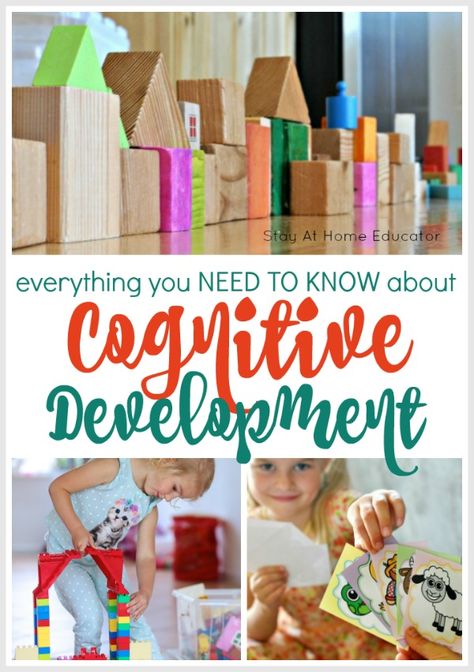 What you need to know about cognitive developmental skills in preschool | does my child have a cognitive delay? | how to know if you preschool is hitting milestones | when to worry about your preschooler Cognitive Development Activities, Skills For Preschoolers, Child Development Activities, Cognitive Activities, Development Milestones, Activities For Preschool, Developmental Stages, Developmental Milestones, Early Childhood Development