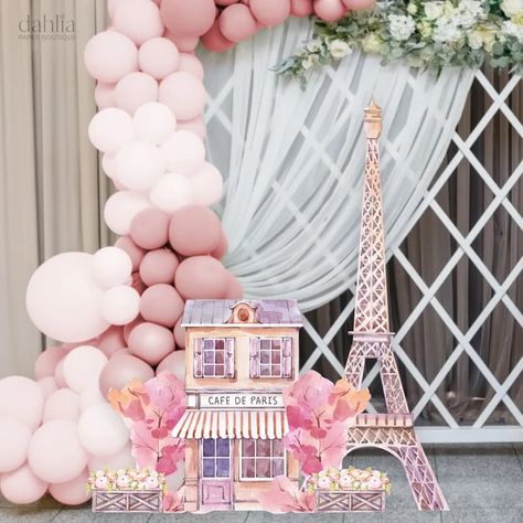 Backdrops & props paris party photo booth po... - Etsy Paris Theme Backdrop Ideas, Paris Themed Dance Decorations, An Evening In Paris Theme Party, Emily In Paris Birthday Theme, Paris Themed Birthday Party Decoration, Paris Centerpiece Ideas, French Party Decorations, Emily In Paris Party, French Party Ideas