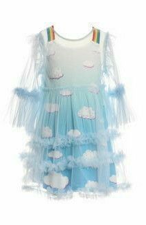 Outer Tulle, Cloud Dress, Fairy Look, Cute Sun, Pastel Fashion, Quirky Fashion, Polyester Spandex Fabric, Kawaii Dress, Kawaii Clothes