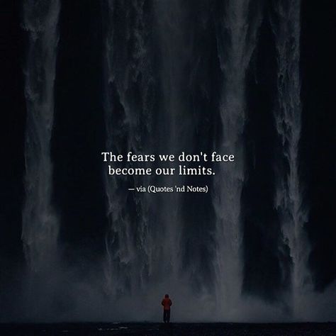 The fears we don’t face become our limits. —via http://ift.tt/2eY7hg4 Funny Words Of Encouragement, Sanna Ord, 50 Words, Funny Picture Quotes, Intp, Funny Words, Quotable Quotes, Encouragement Quotes, Words Of Encouragement