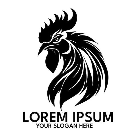 Rooster Logo Design, Chicken Logo Design, Hen Logo, Rooster Images, Rooster Illustration, Rooster Vector, Rooster Silhouette, Rooster Tattoo, Chicken Vector