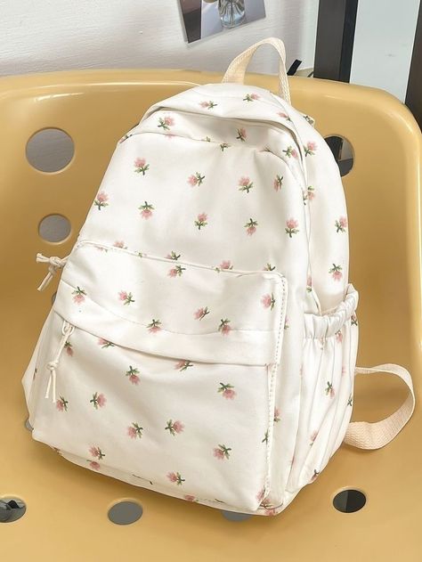 Back To School For Teens, Cute Backpacks For School, Cute School Bags, Big Backpacks, Stylish School Bags, Aesthetic Backpack, Women Backpack Fashion, Functional Backpack, Anti Theft Bag