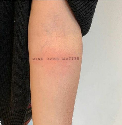 Tattoos Independent Woman, Motivating Tattoos For Women, Think Less Live More Tattoo, Tattoo Inspirasjon Women Text, Arm Text Tattoos For Women, Independent Woman Tattoo, Tattoo On Clavicle, Independent Tattoo Ideas, Little Quote Tattoos