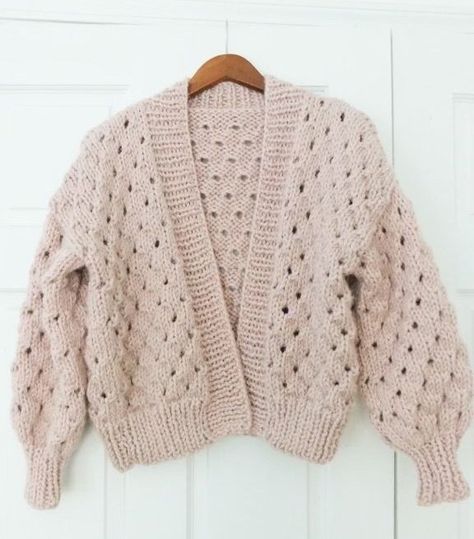 Free Sweater Pattern + Tutorial | Simple Everyday Eyelet Cardigan — Ashley Lillis Ashley Lillis, Chunky Cardigan Pattern, Chunky Sweater Pattern, Chunky Knit Sweater Pattern, Knitting Patterns Free Dog, Ladies Cardigan Knitting Patterns, Free Knitting Patterns For Women, Easy Knitting Patterns Free, Knitting Cardigan