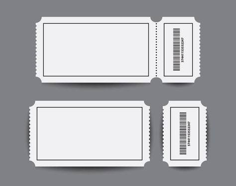 Template Ticket Png, Ticket Design Template Free Printable, Ticket Template Free Printables, Template Tiket, Ticket Png, Blank Ticket Template, Cv Infographic, Ticket Design Template, Ticket Sticker