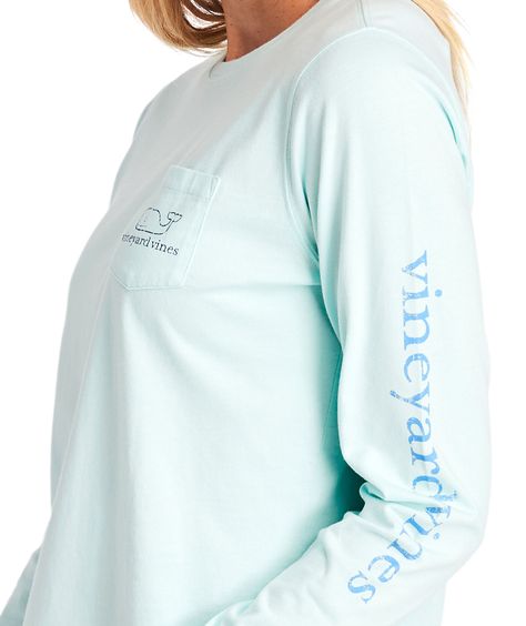 Shop Tri-Color Vintage Whale Long-Sleeve Pocket Tee at vineyard vines Vineyard Vines Shirts Women, Vineyard Vines Pullover, Vinyard Vines, Wishlist Ideas, Vineyard Vines Long Sleeve, Vineyard Vines Shirts, Shirts For Teens, Color Vintage, Birthday Wishlist