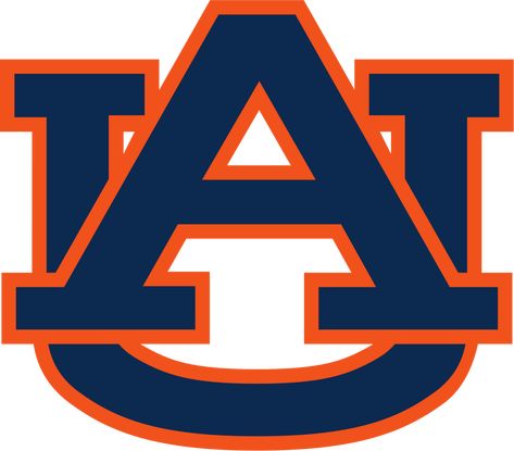 Auburn University Colors | NCAA Colors | U.S. Team Colors Football Vinyl Decal, Auburn Logo, Auburn Tigers Football, Football Board, Southeastern Conference, Sec Football, Auburn Football, Vinyl Magnets, Tiger Football