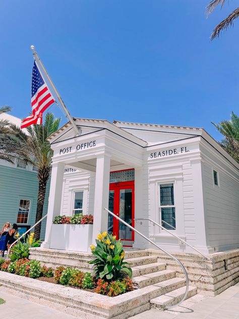 #aesthetic #seaside Seaside Florida Aesthetic, Small Coastal Town Aesthetic, Sea Side Town Aesthetic, Coastal Town Aesthetic, Small Seaside Town Aesthetic, Small Beach Town Aesthetic, Seaside Aesthetic, Seaside 30a, College Tour