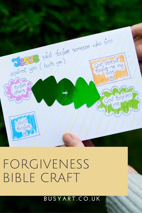 Craft On Forgiveness, Forgiveness Craft For Kids, Forgiveness Crafts Sunday School, Forgiveness Activities, Forgiveness Craft, Activities For Youth, Forgiveness Bible, All About Me Worksheet, Sunday School Crafts For Kids