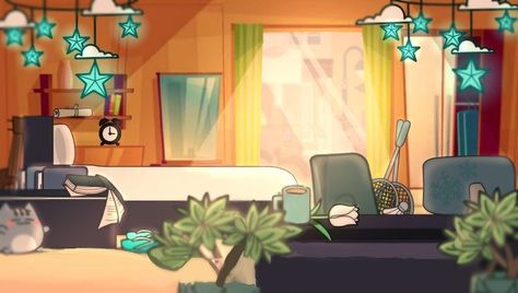 Gacha Bedroom, Gacha Backgrounds Outside, Free Green Screen Backgrounds, Club Bedroom, Windows To The Soul, Props Art, Seni Dan Kraf, Lashes Mascara, Scenery Background